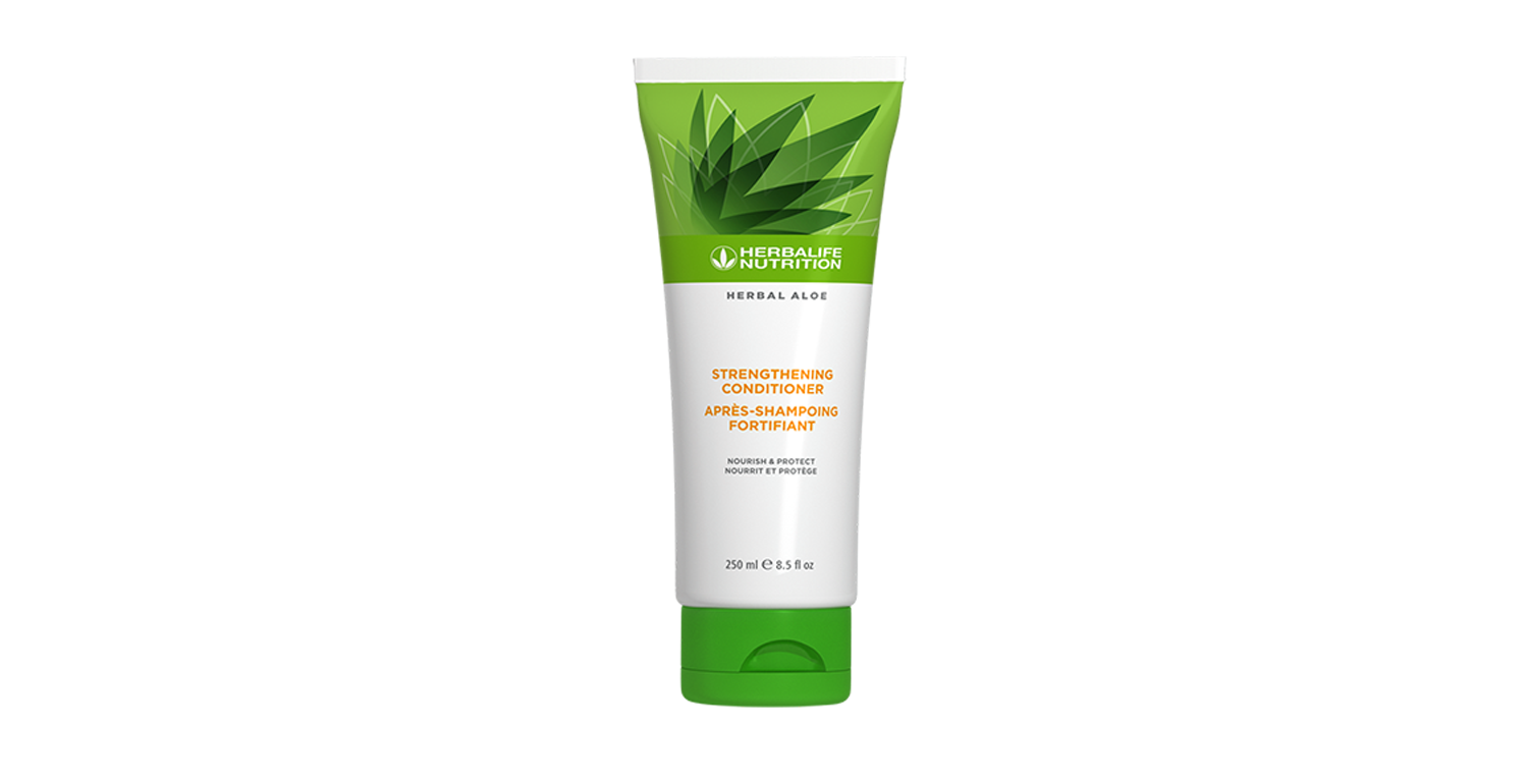 Herbal Aloë Strengthening Conditioner – Voedt & Hydrateert (250ml)