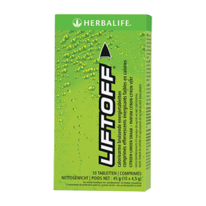 Herbalife LiftOff Energiedrank Citroen-Limoen – 10 Bruistabletten