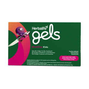 MindVita Kids Citroen-Bessen – Omega-3 & B-vitamines (30 kauwbare gels)