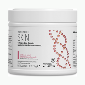 Herbalife Collagen Skin Booster, Erdbeer- und Zitronengeschmack, 30 Portionen