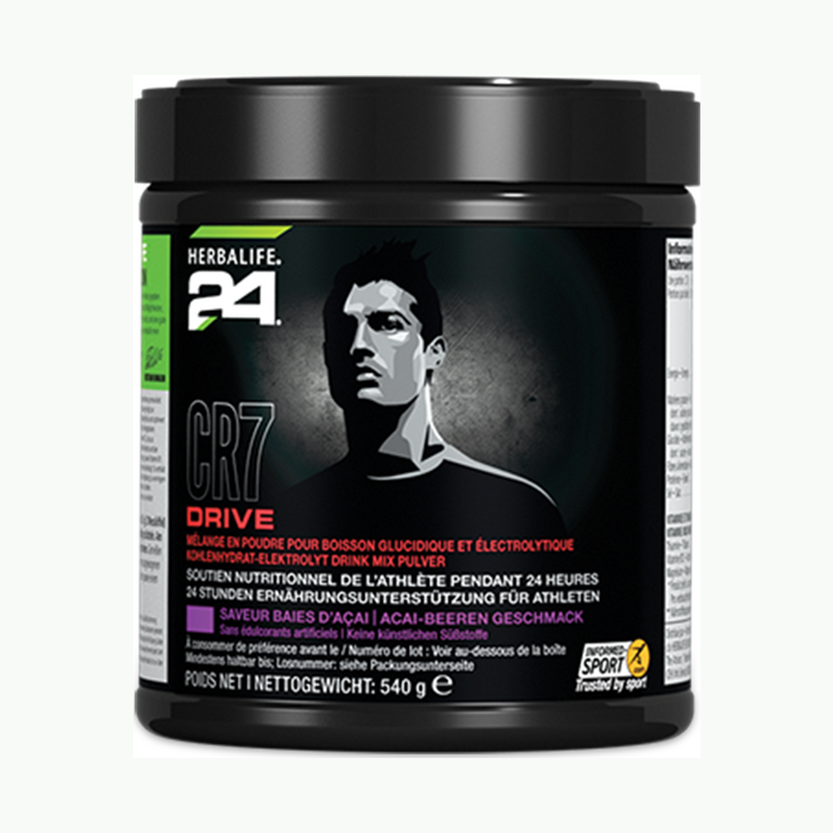Herbalife H24 CR7 Drive Behälter, Acai-Beeren Geschmack, 20 Portionen